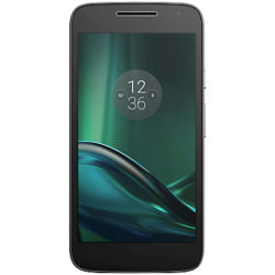 Vodafone Moto G4 Play Smartphone, Android, 5, Pay As You Go (£10 Top Up Included), 16GB, Black